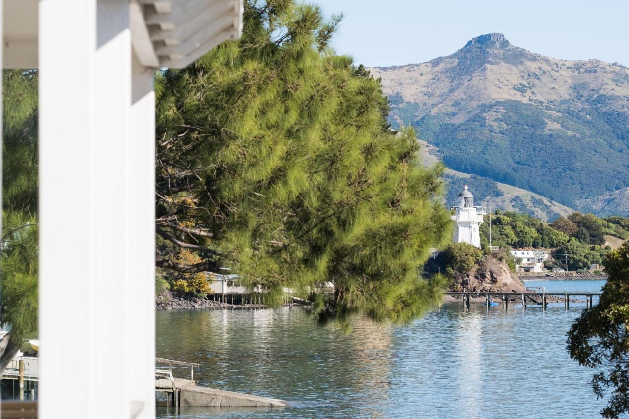 Bruce Waterfront Apartments Akaroa Kültér fotó